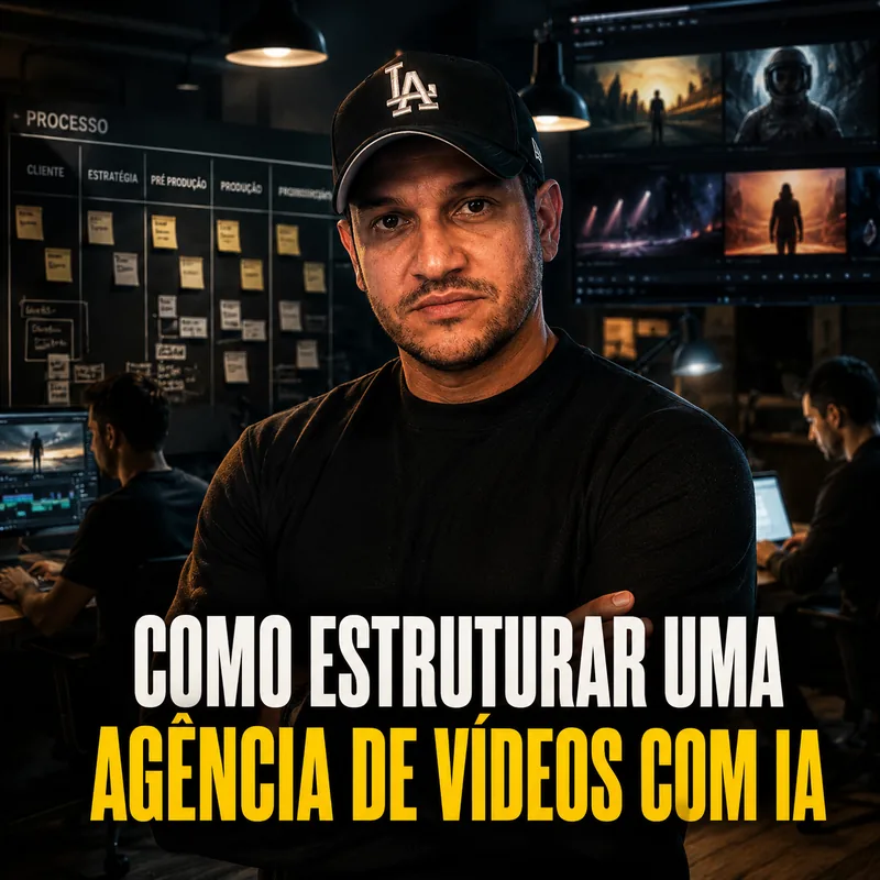 Como estruturar uma agência de vídeos com IA